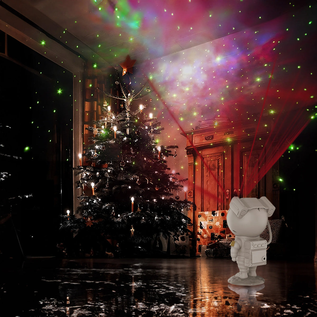 Astronaut Projector Retoo SmartHome Projectors Lamp Decoration Galaxy Star LED Nebula Night Lamp Starry Sky